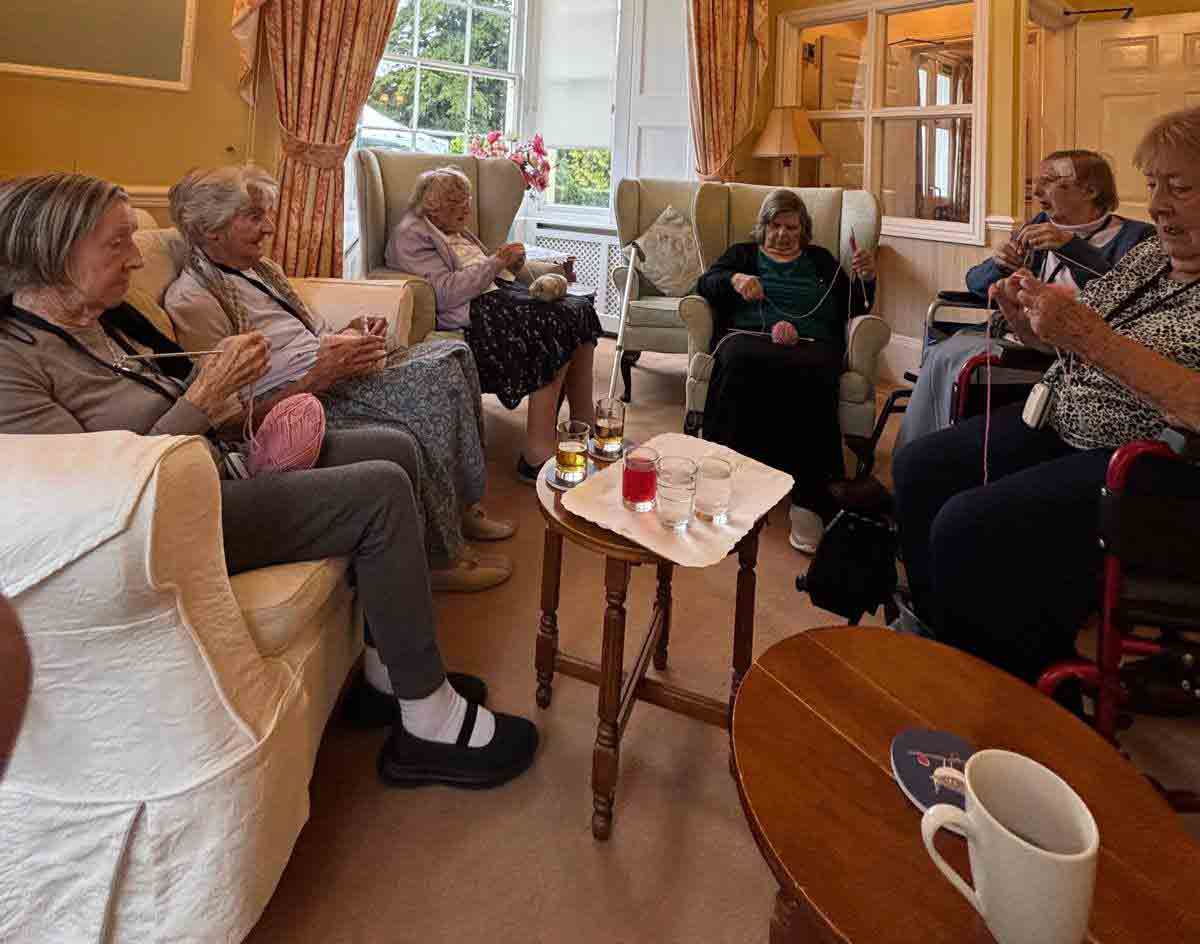 A warm, homely environment